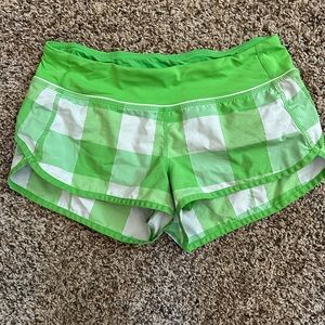 Lululemon speed shorts